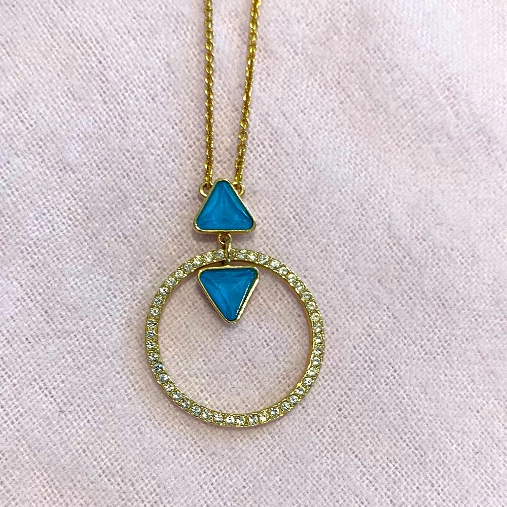 Swarovski crystal necklace.